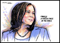 KAMALA HARRIS by J.D. Crowe