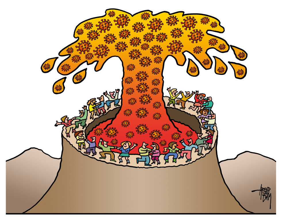 corona volcano