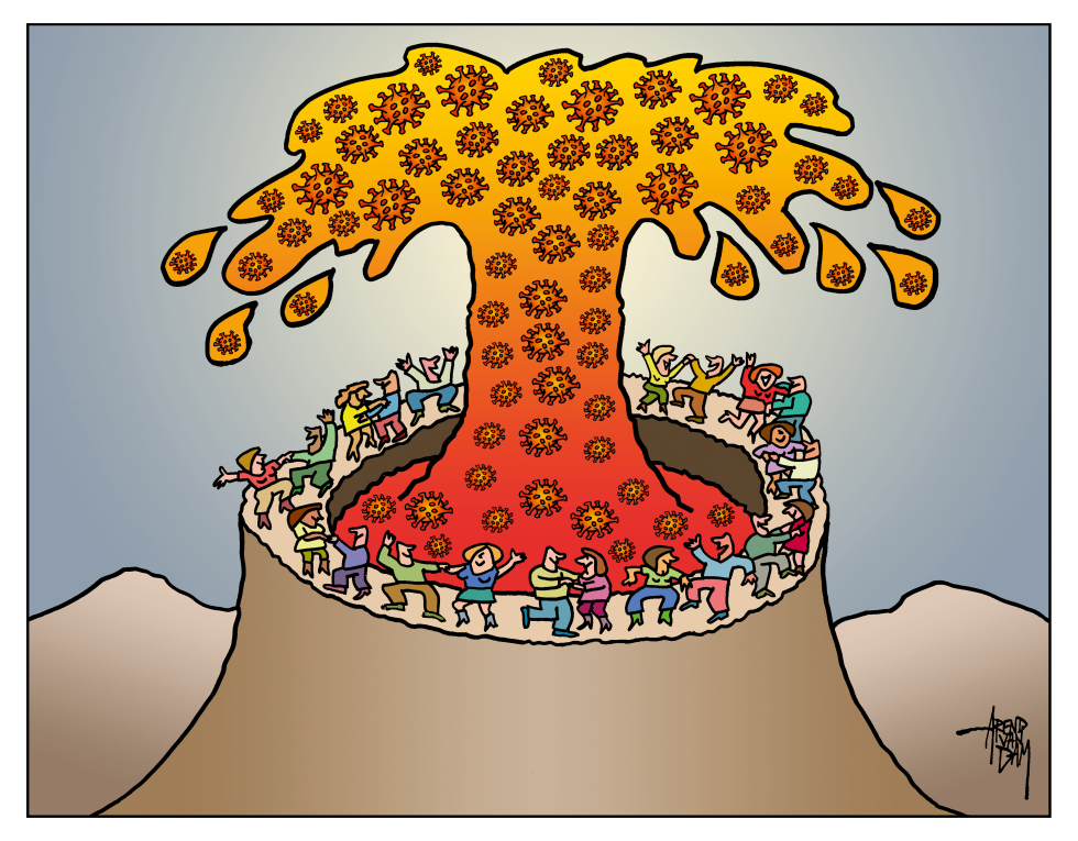 corona volcano