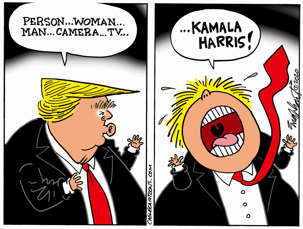 Trump Reacts To Kamala