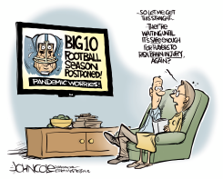 BIG 10 POSTPONES FOOTBALL SEASON by John Cole