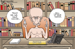 PUTIN'S VACCINE by Bruce Plante