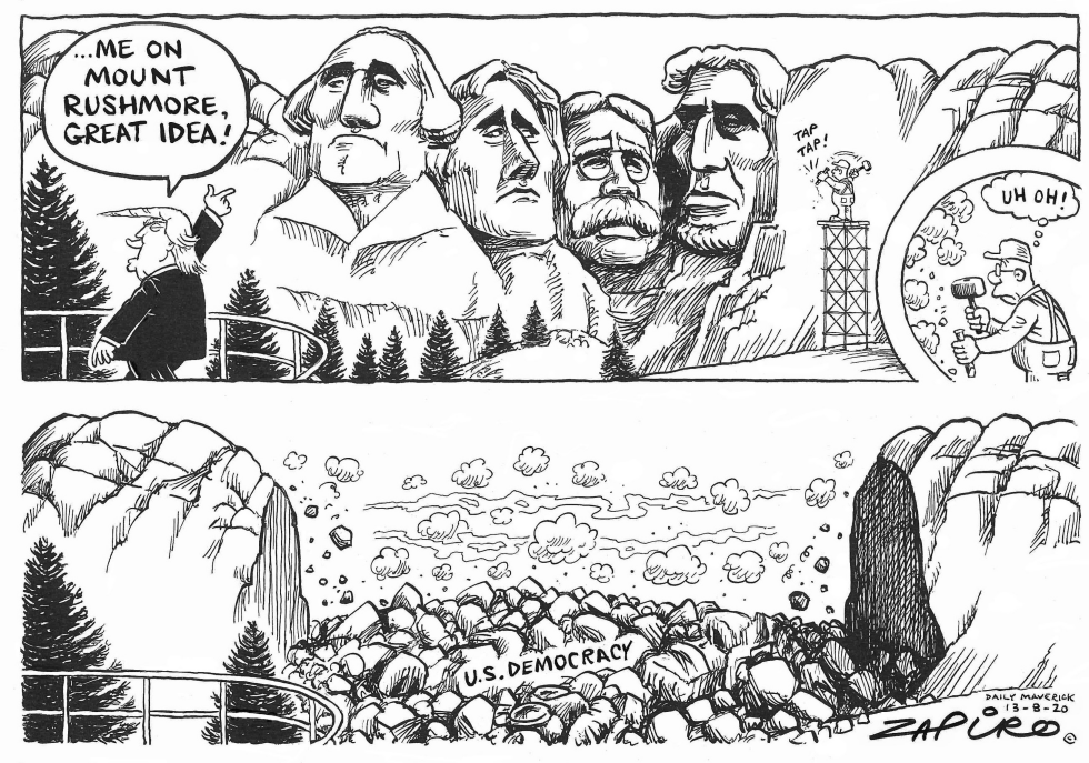 Trump on Rushmore