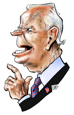 JOE BIDEN by Damien Glez
