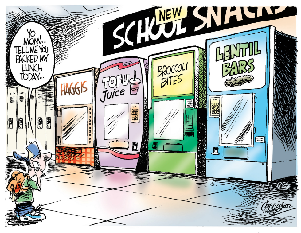 Kids get new school snacks