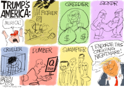TRUMP’S AMERICA  by Pat Bagley