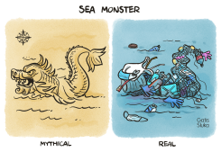 SEA MONSTER by Gatis Sluka