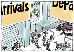 BACK TO BUSINESS, WITH COVID-19 by Jos Collignon