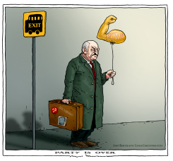 PARTY IS OVER by Joep Bertrams