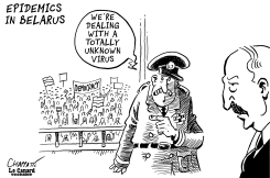 EPIDEMICS IN BELARUS by Patrick Chappatte