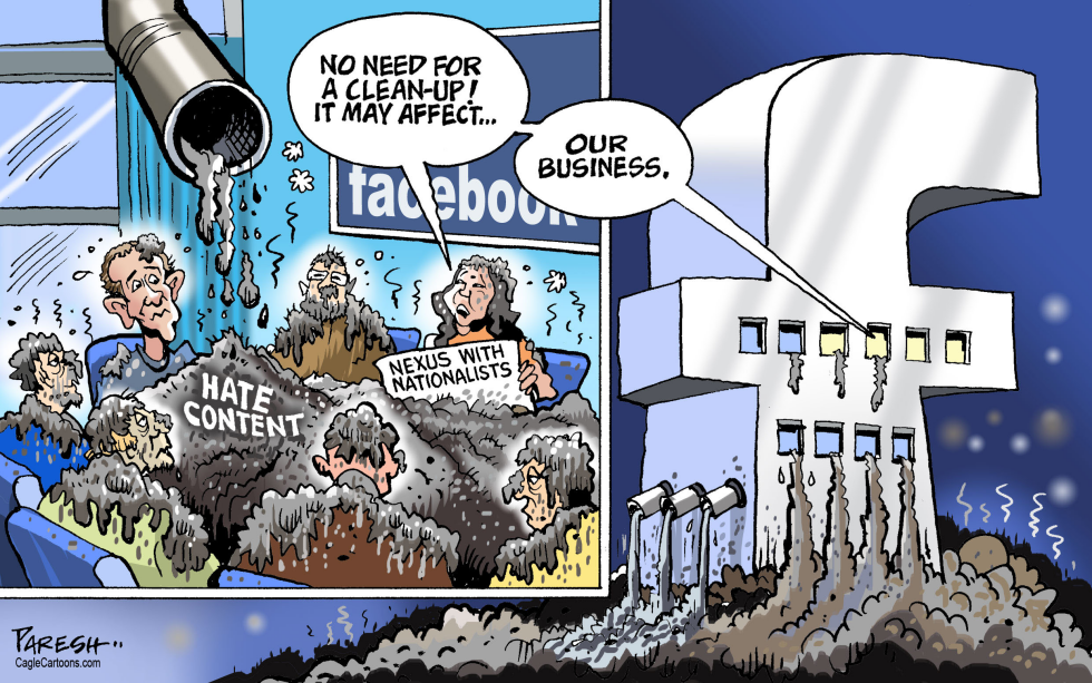 Facebook hate content
