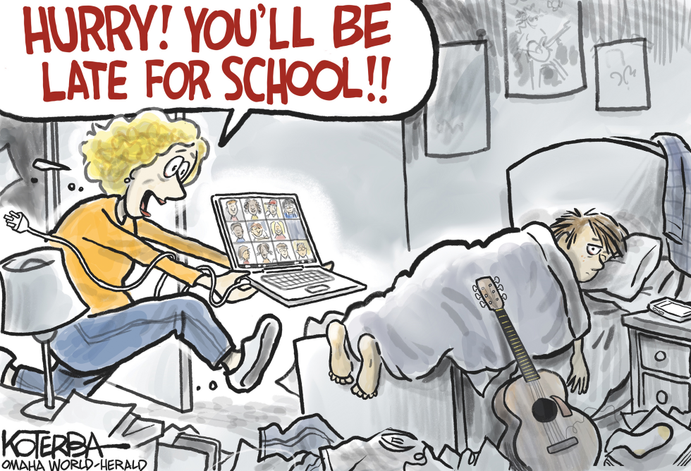 Don't Be Late School!