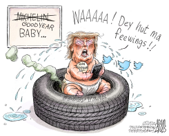 TWITTER TANTRUM by Adam Zyglis