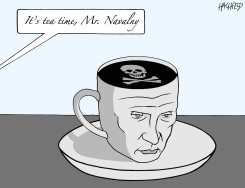 TEA TIME FOR NAVALNY by Rainer Hachfeld