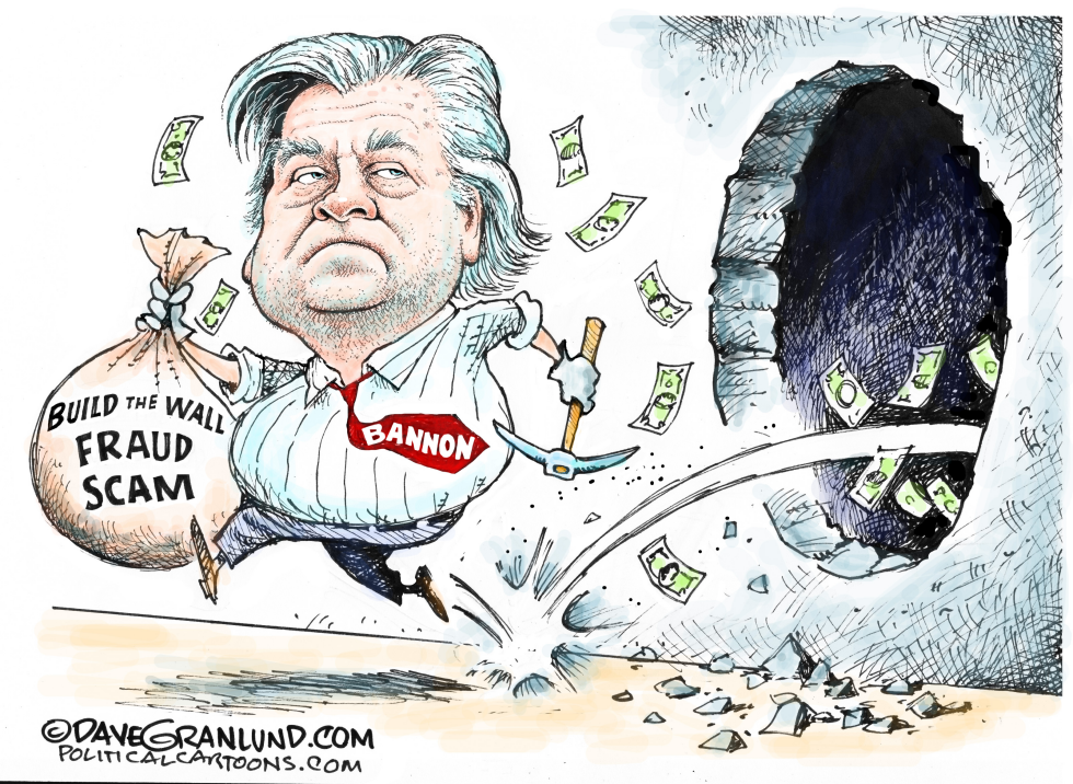 Bannon wall fraud scam