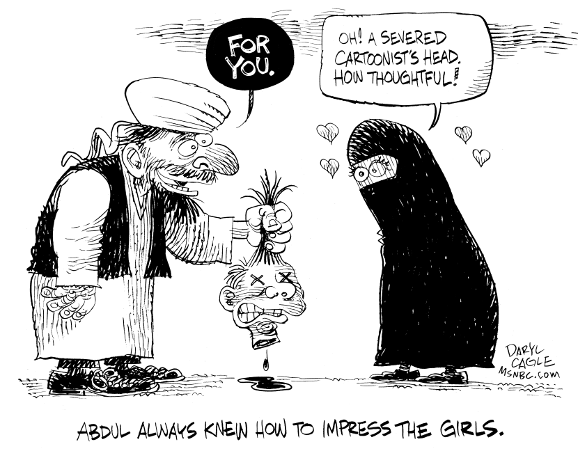 Cartoonist Head Reposted