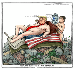 TRUMPIAN EMPIRE by Joep Bertrams