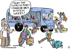COLLEGES OPEN by Randall Enos