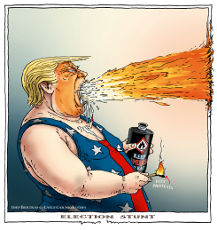 ELECTION STUNT by Joep Bertrams
