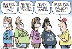 BLACK LIVES MATTER by Joe Heller
