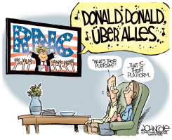 TRUMP üBER ALLES by John Cole