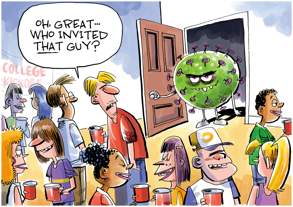 Unwanted College Party guest