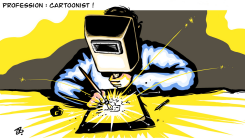 PROFESSION : CARTOONIST  by Emad Hajjaj