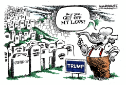 HEY YOU, GET OFF MY LAWN by Jimmy Margulies