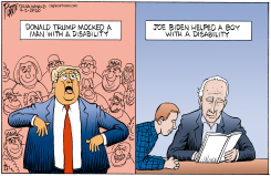 TRUMP VS. BIDEN by Bruce Plante