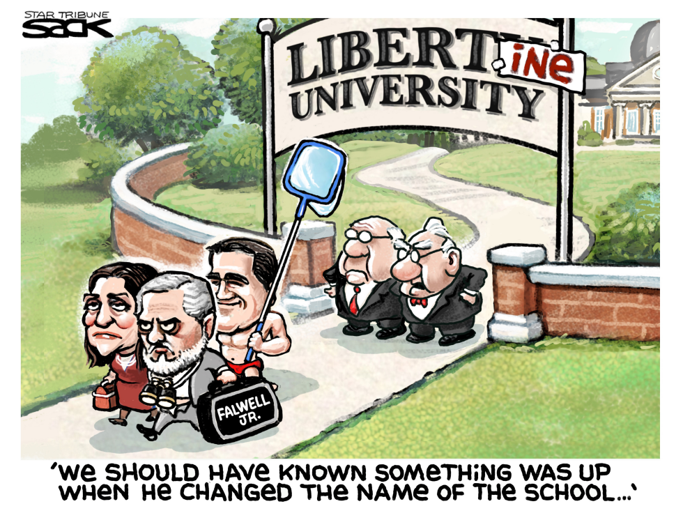 Falwell Cartoons