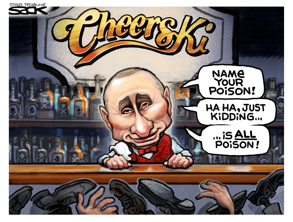 Putin Bartends