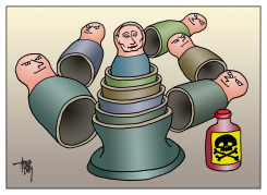PUTIN AND NOVICHOK by Arend van Dam