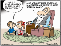 BEFORE COVID 19 by Bob Englehart