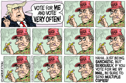 VOTE MORE THAN ONCE by Monte Wolverton