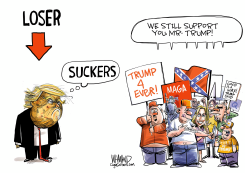 LOSERS AND SUCKERS by Dave Whamond