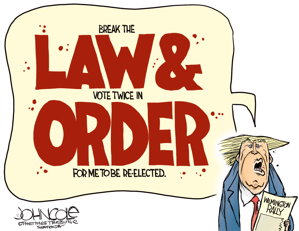 Trump and voting twice
