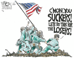 LOSERS AND SUCKERS by John Darkow