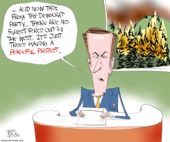 TREES PROTEST by Gary McCoy