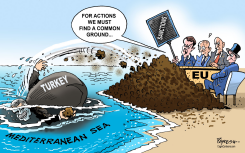 EU-TURKEY TENSIONS by Paresh Nath