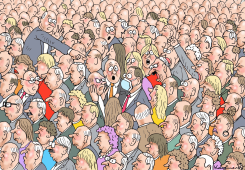 ONE MASK by Marian Kamensky