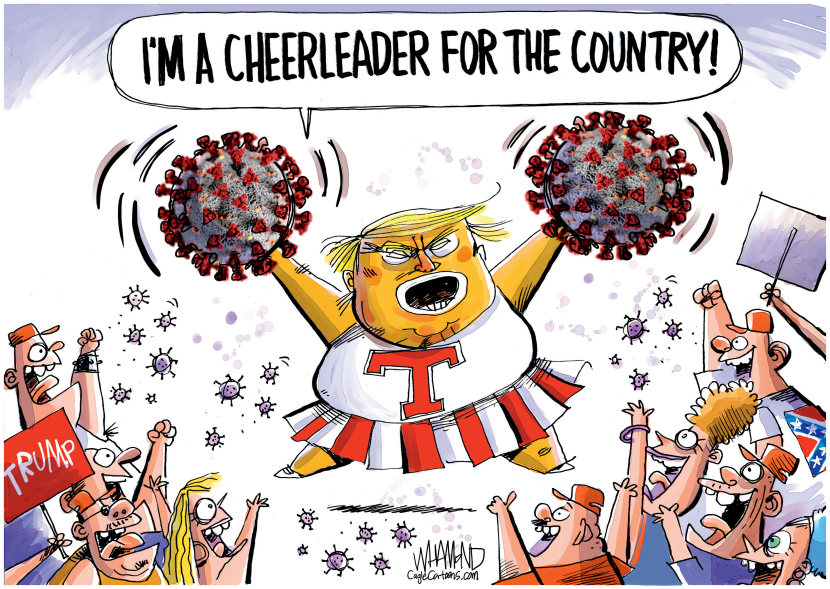 Cheerleader for the Country