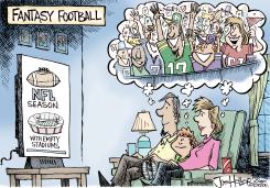 FANTASY FOOTBALL by Joe Heller