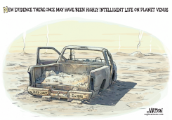 NEW EVIDENCE OF INTELLIGENT LIFE ON VENUS by R.J. Matson