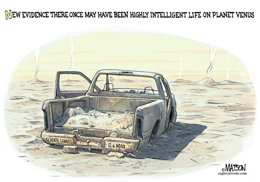 New Evidence of Intelligent Life on Venus