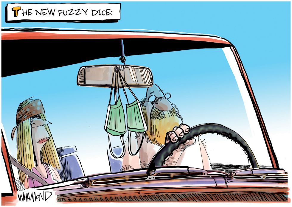 Masks: the new fuzzy dice