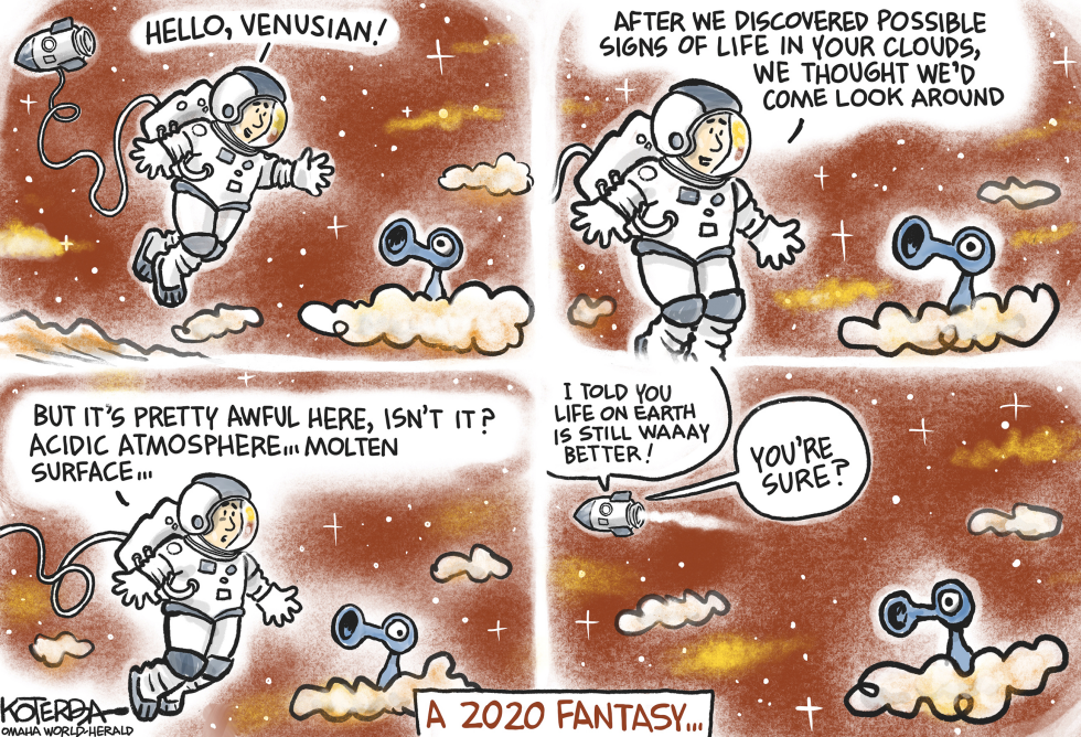 Life on Venus? A 2020 Fantasy