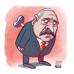 LUKASHENKO AND RUSSIA by Gatis Sluka