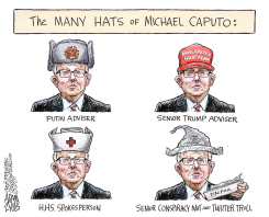 MICHAEL CAPUTO by Adam Zyglis