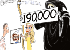 PELOSI’S HAIR by Pat Bagley
