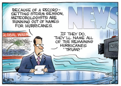 HURRICANE TRUMP by Christopher Weyant
